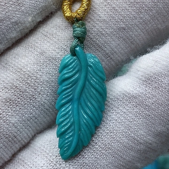 绿松石未镶嵌天然原矿 地大质检