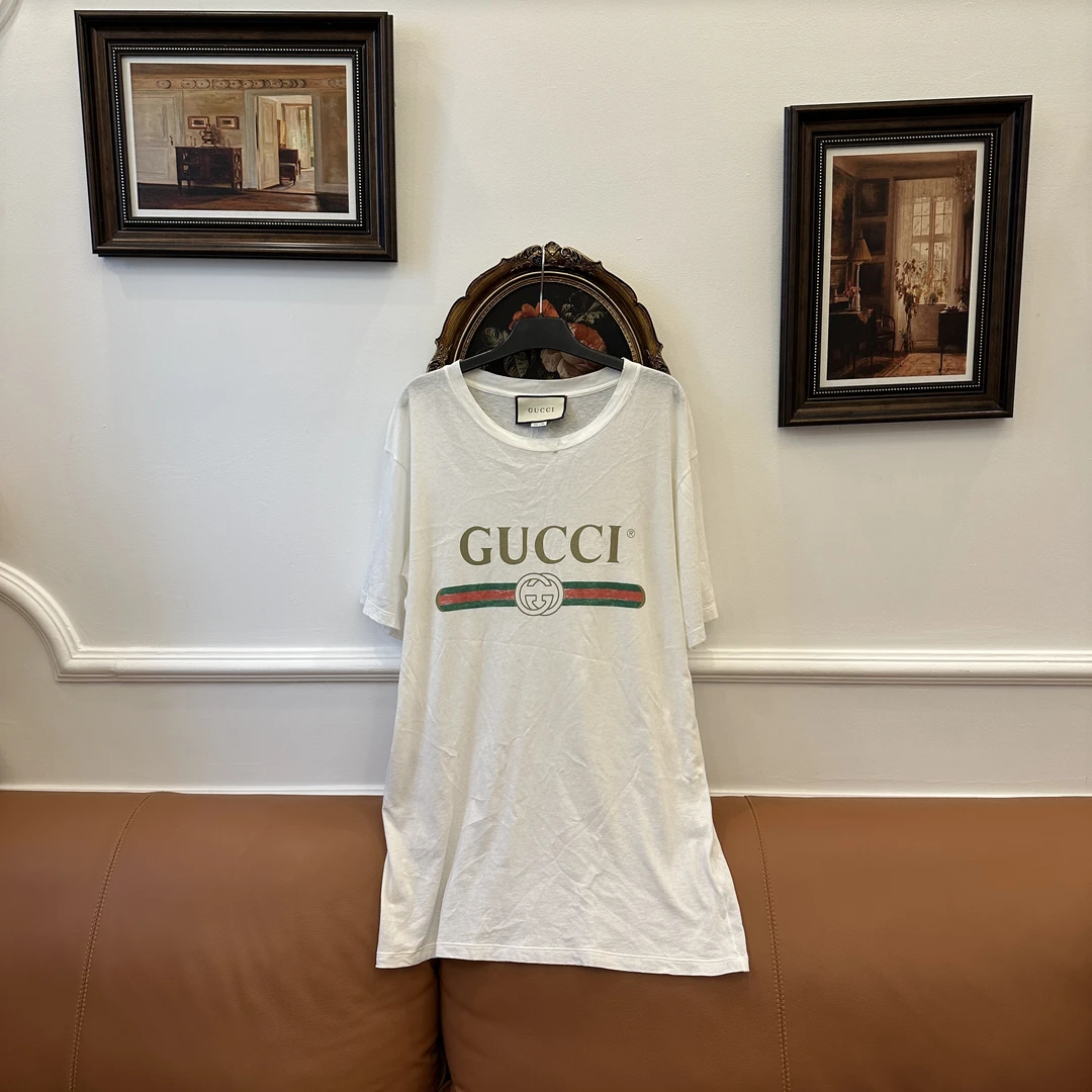 99新 GUCCI/古驰 xs码-经典腰带t 【小鱼】#8360