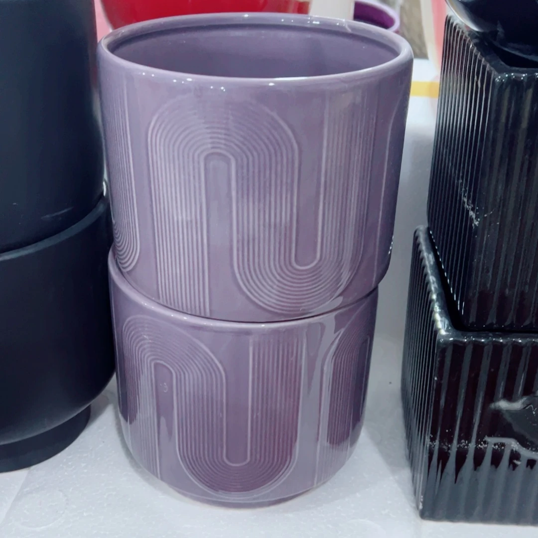 有孔，陶瓷花盆满10米包邮发货