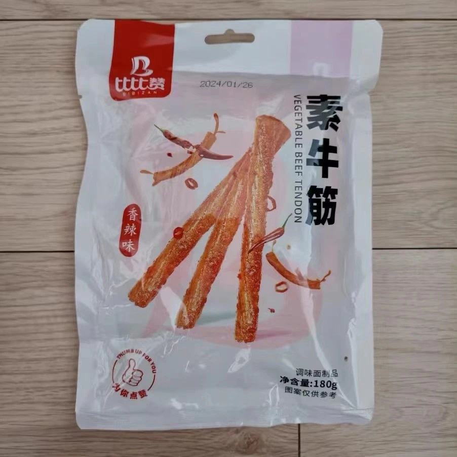 新日期新比比赞素牛筋辣条麻辣儿时经典板筋网红解馋零食休闲食品