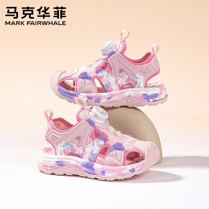 马克华菲运动凉鞋防滑透气2025夏季新款女运动鞋鞋子女童童鞋休闲
