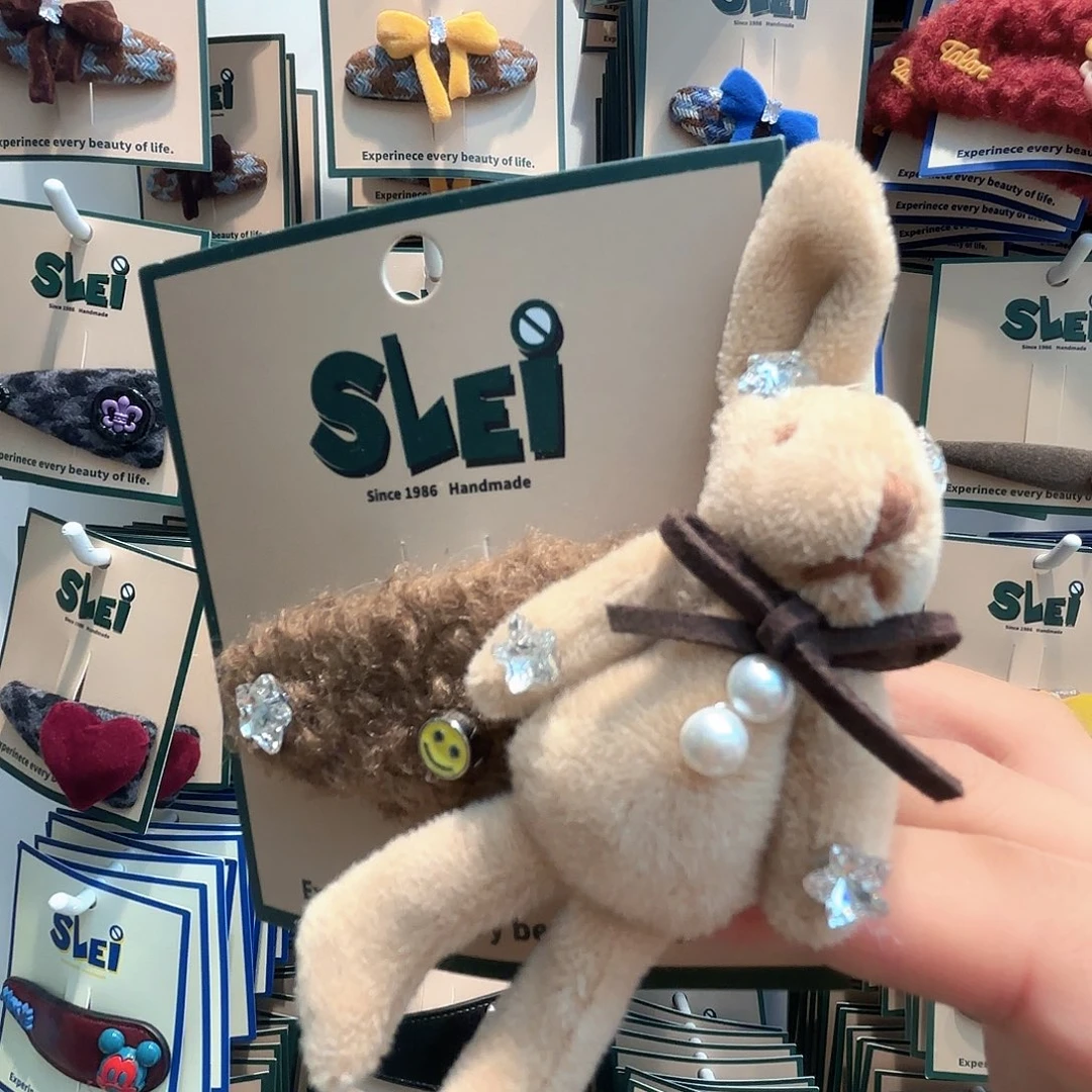 布艺非金属5502发夹