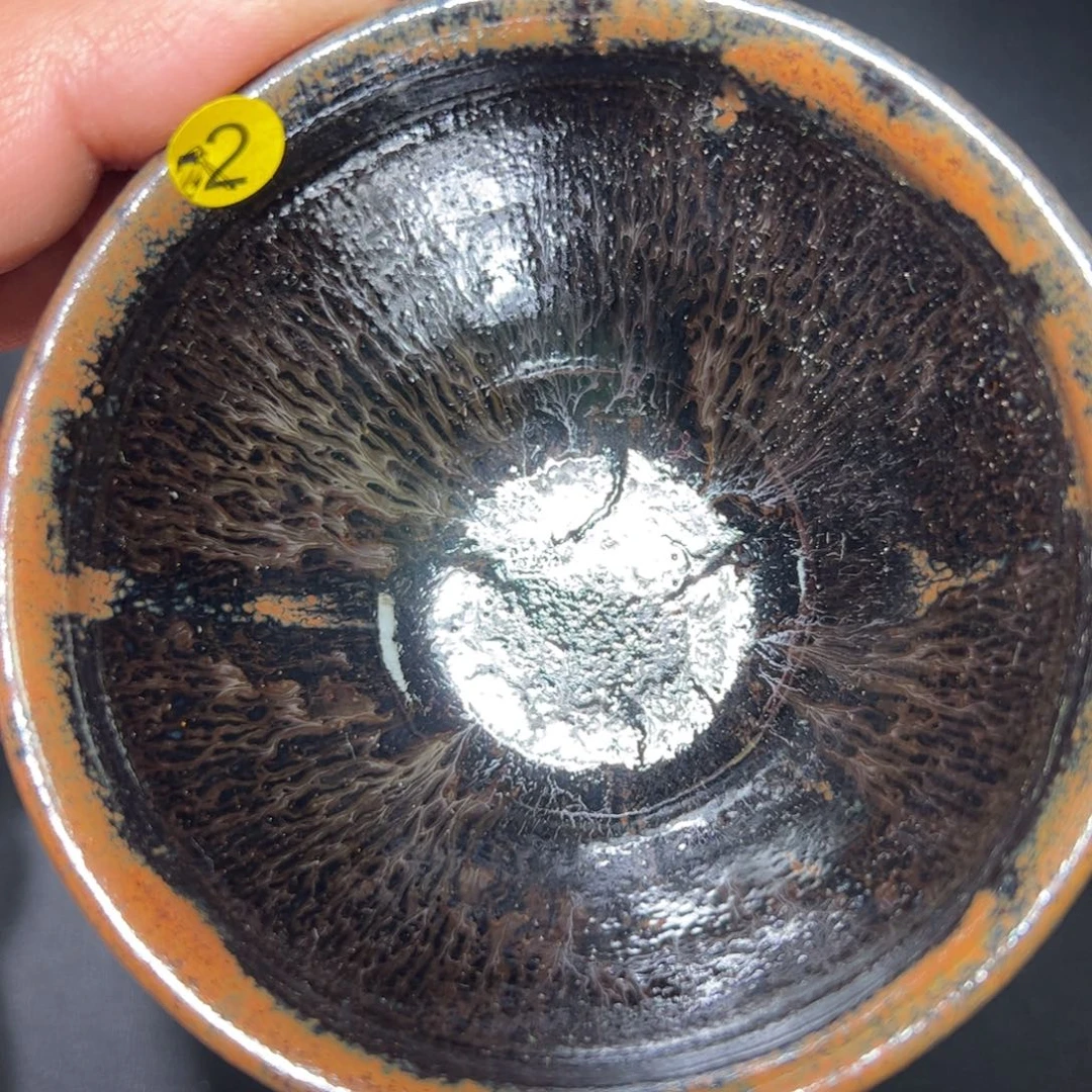 茶盏龙窑柴烧建盏-2