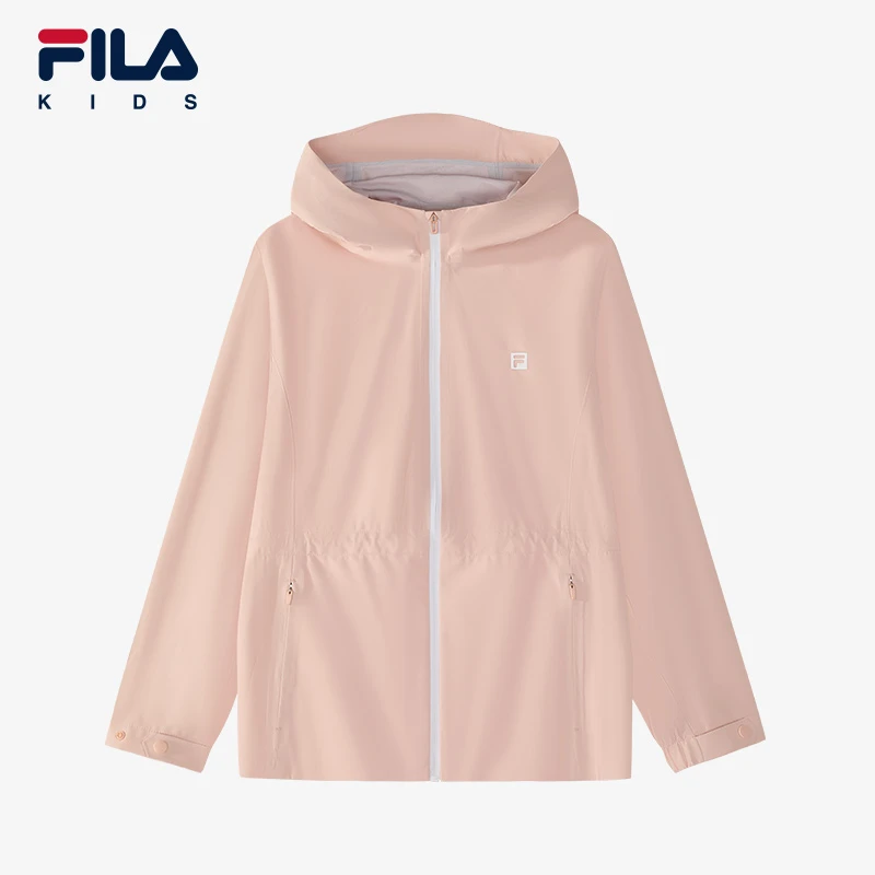 【斐乐儿童】2025春新款女大童时尚潮流百搭宽松运动外套K12G513716