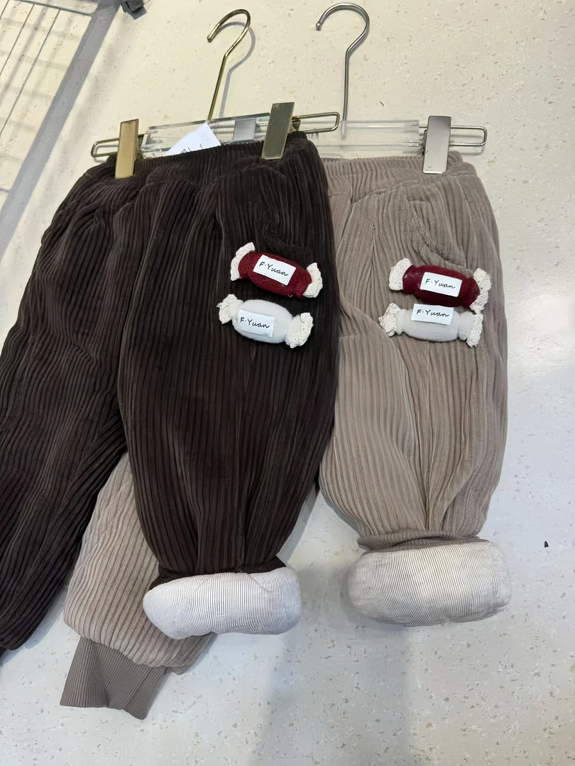 一条过冬宝宝棉裤儿童夹棉冬季加厚男女童裤子外穿长裤保暖北方