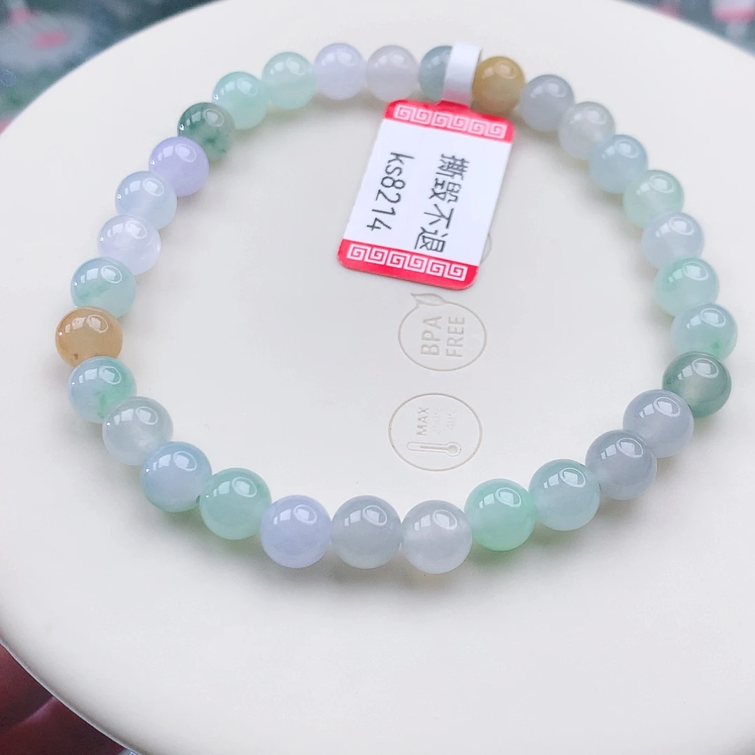 未镶嵌手链翡翠翡翠6.3mm