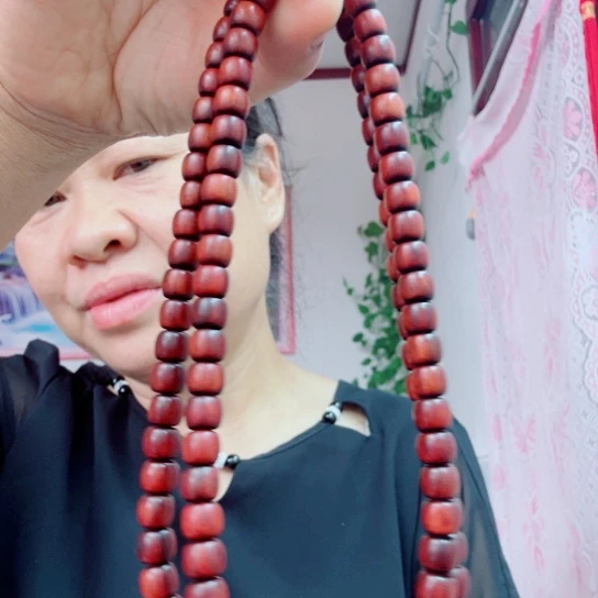 檀香木紫檀0.7的108粒的