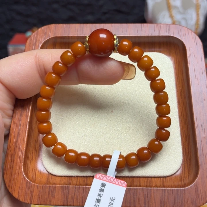 蜜蜡未镶嵌手链手串