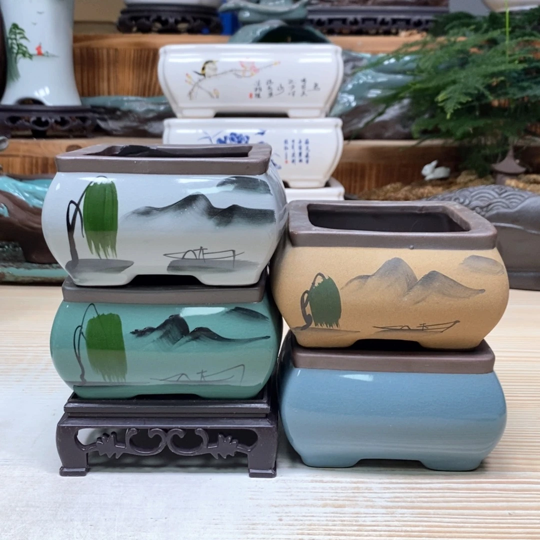 花盆紫砂陶瓷艺术花盆陶瓷