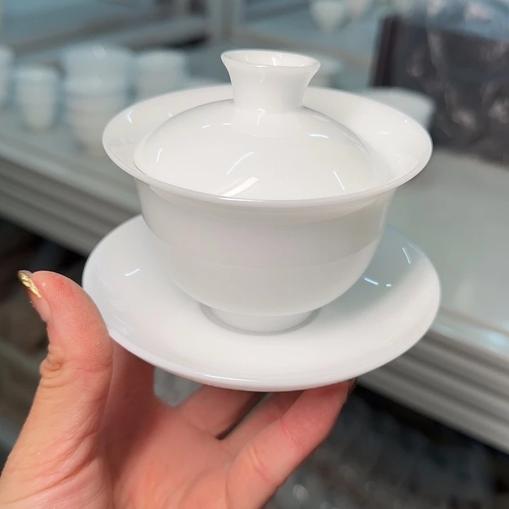 微瑕冰种专场三才盖碗盖下130