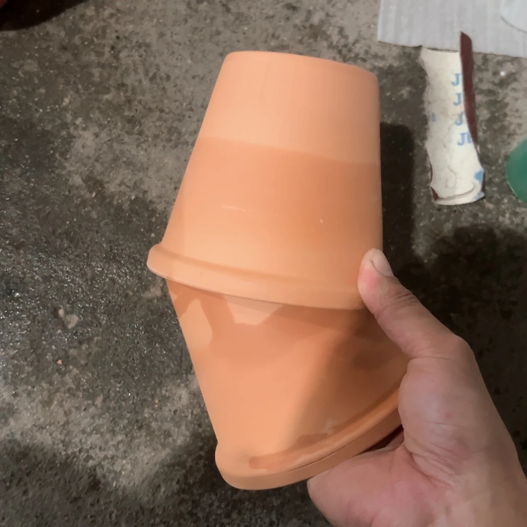 【闪购商品】红陶新斗盆13口11高2个