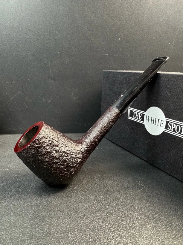 英国The White Spot shell 4134型号石楠木烟斗（内径18.4斗深38.8