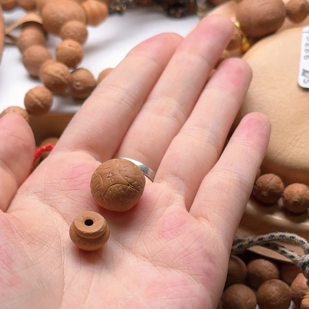 过***客凤眼菩提吊坠三通佛塔