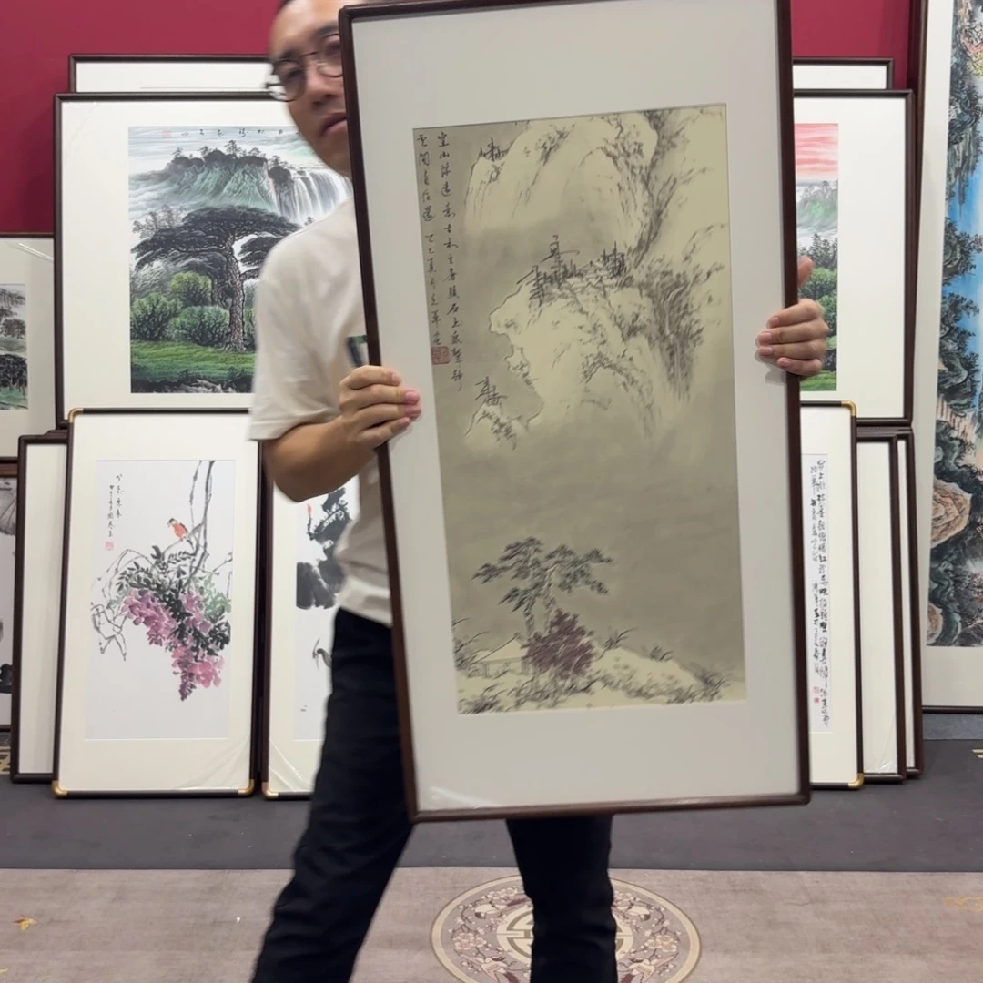 国画带框90/45尺寸