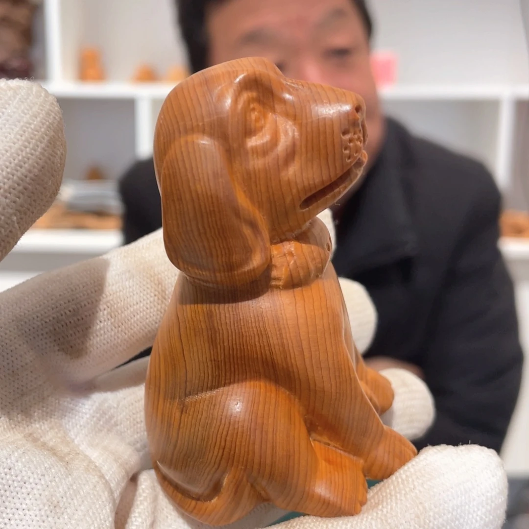 【闪购商品】柏木（崖柏）旺财手把件