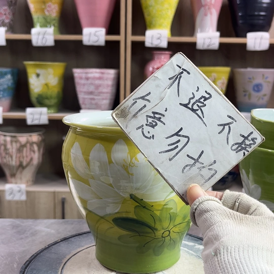 景德镇陶瓷花盆花盆