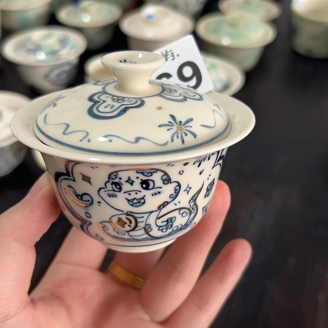摆件景德镇不俗屿就雅微瑕 不退换269