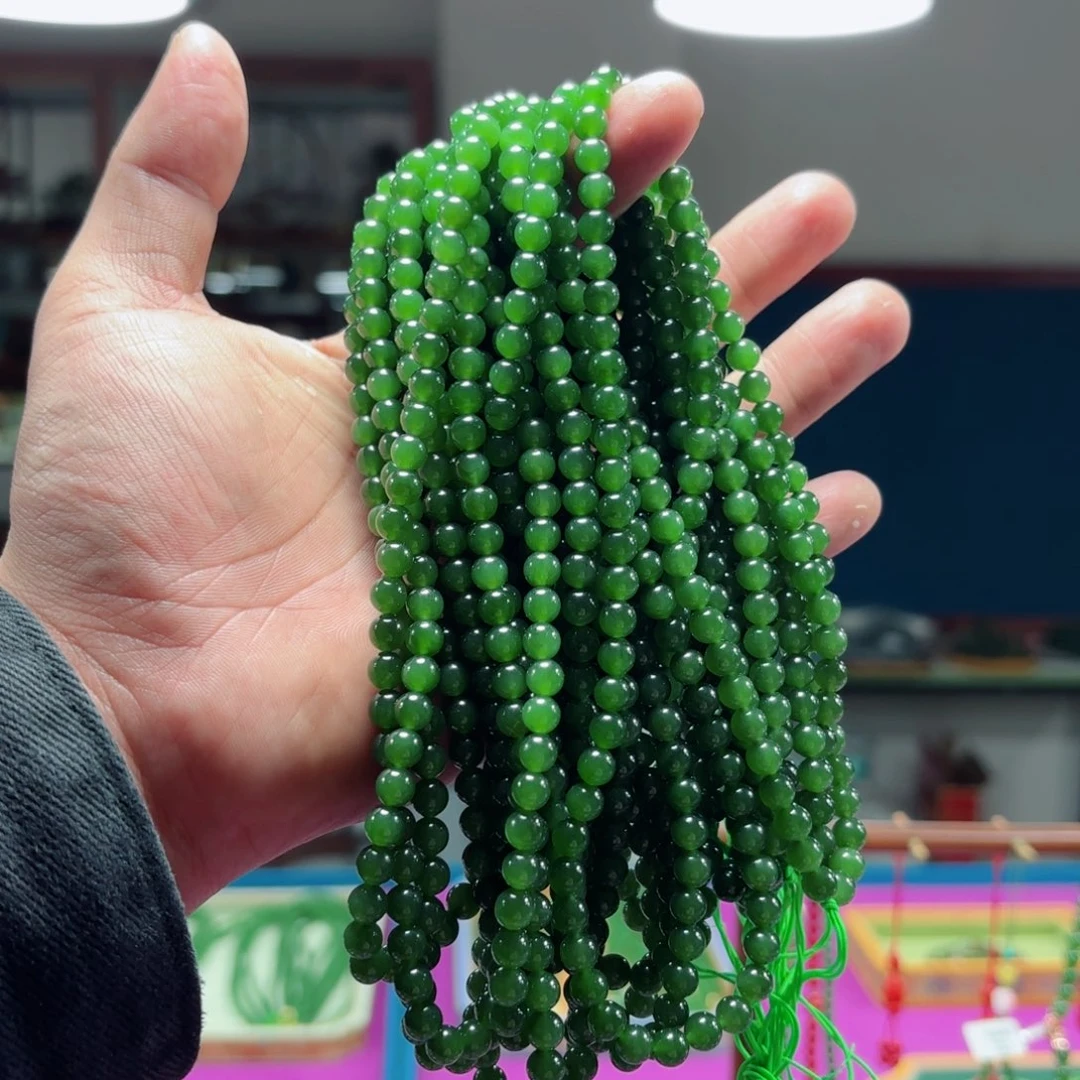 和田玉手链拍一发一多样性未镶嵌