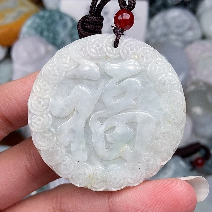 颈饰未镶嵌翡翠翡翠