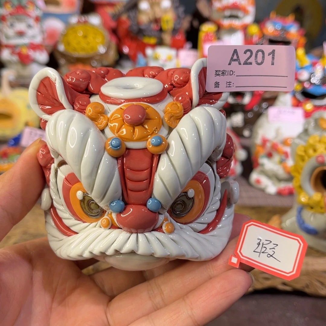 泥塑纯手工茶宠摆件