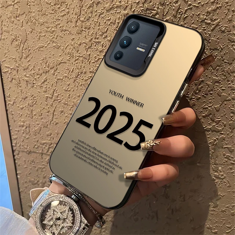 适用于【VIVO】S12Pro创意简约2025个性男女新款防摔手机壳