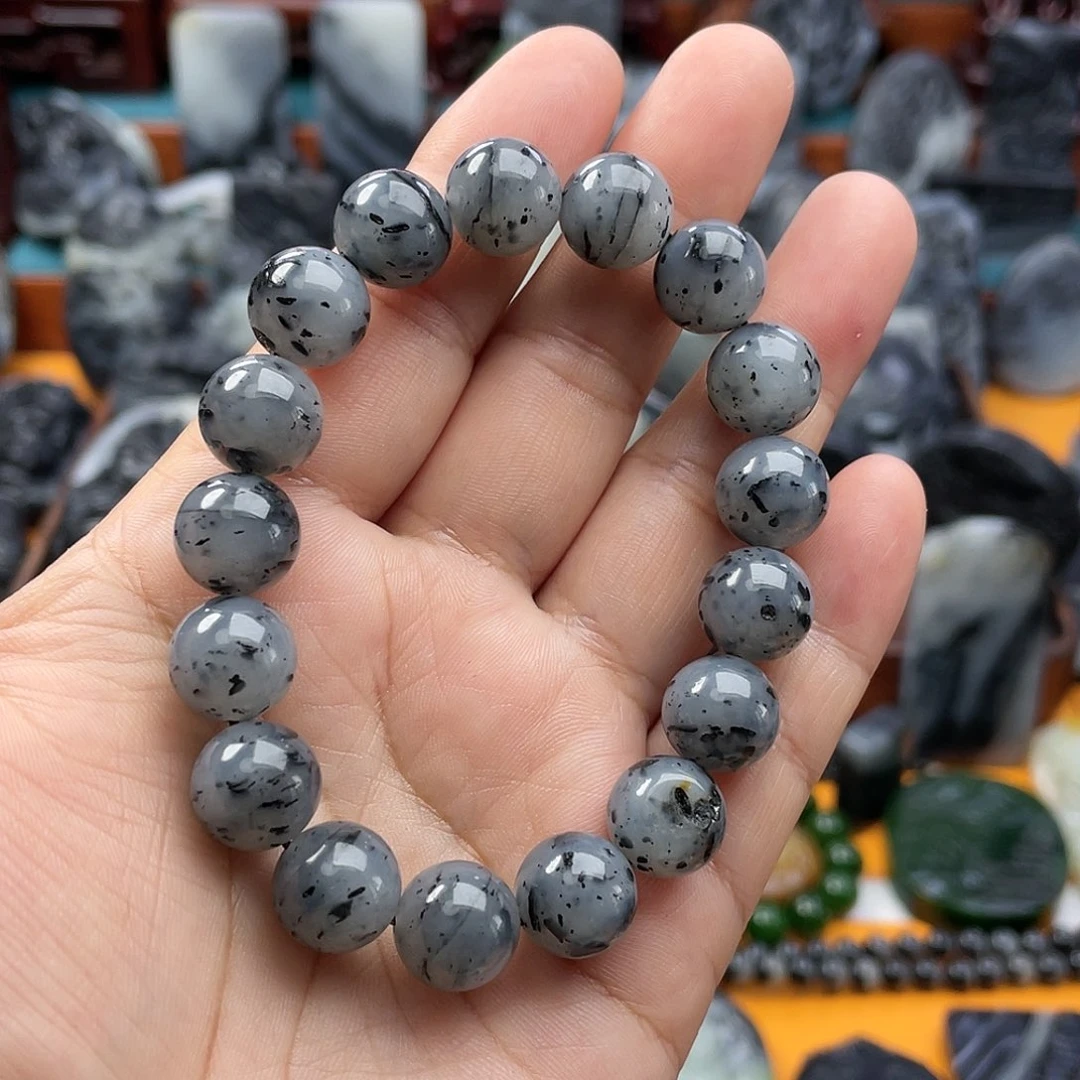 和田玉未镶嵌手串