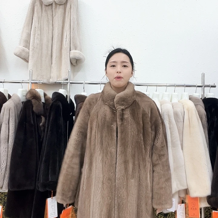 帕斯条立领120衣长