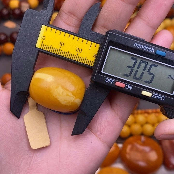 琥珀未镶嵌裸石蜜蜡L