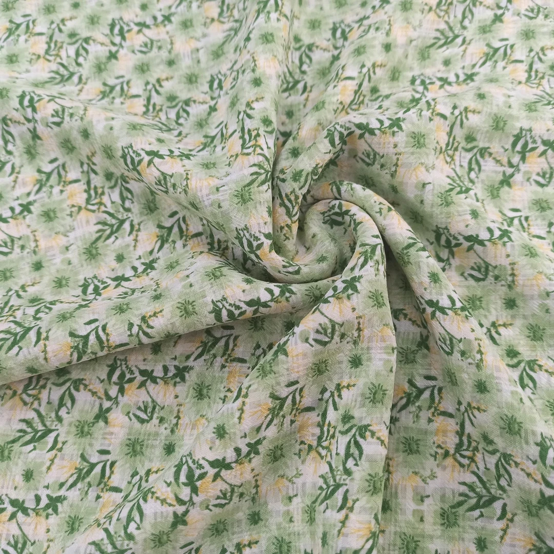 时尚女装印花面料B631378-1#