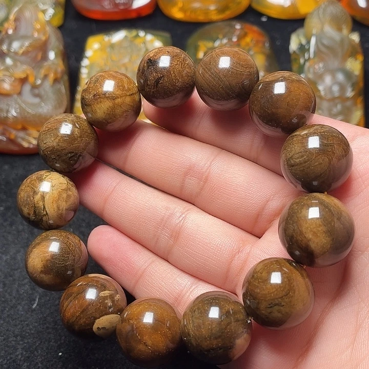 琥珀未镶嵌颈饰18➕根珀86