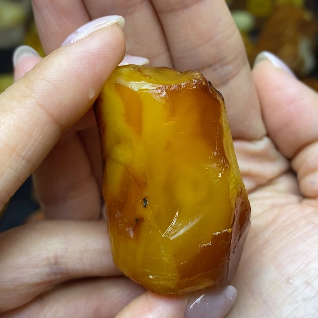 未镶嵌定制蜜蜡胖