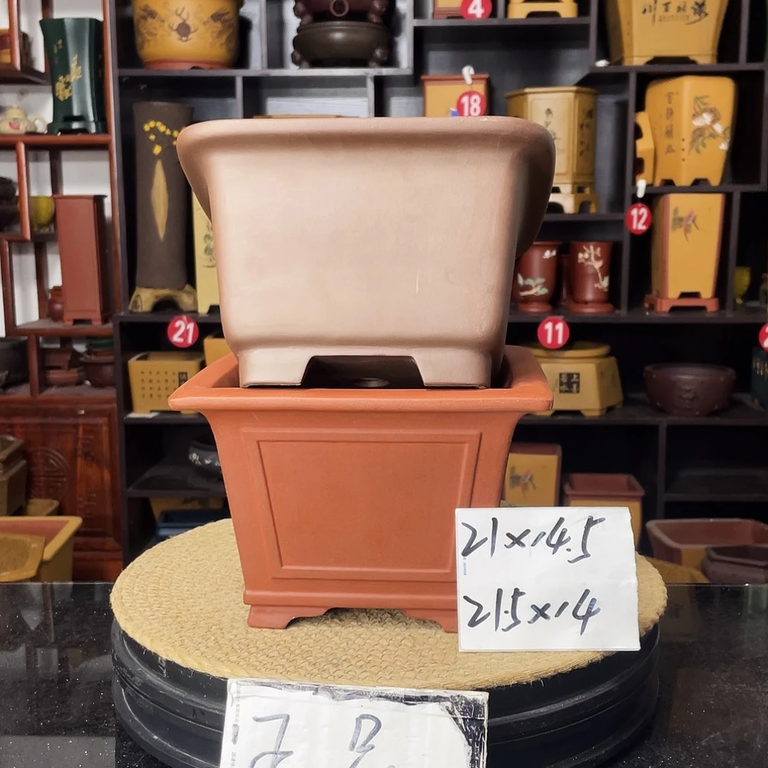 紫砂D-婉秋紫砂花盆