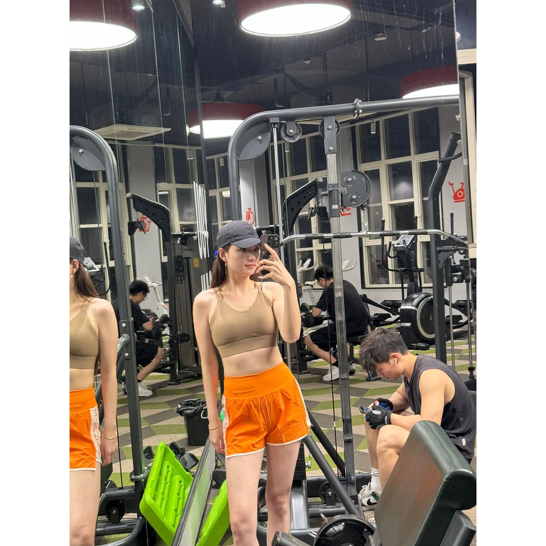 A345高端品牌修身舒适时尚休闲短裤瑜伽