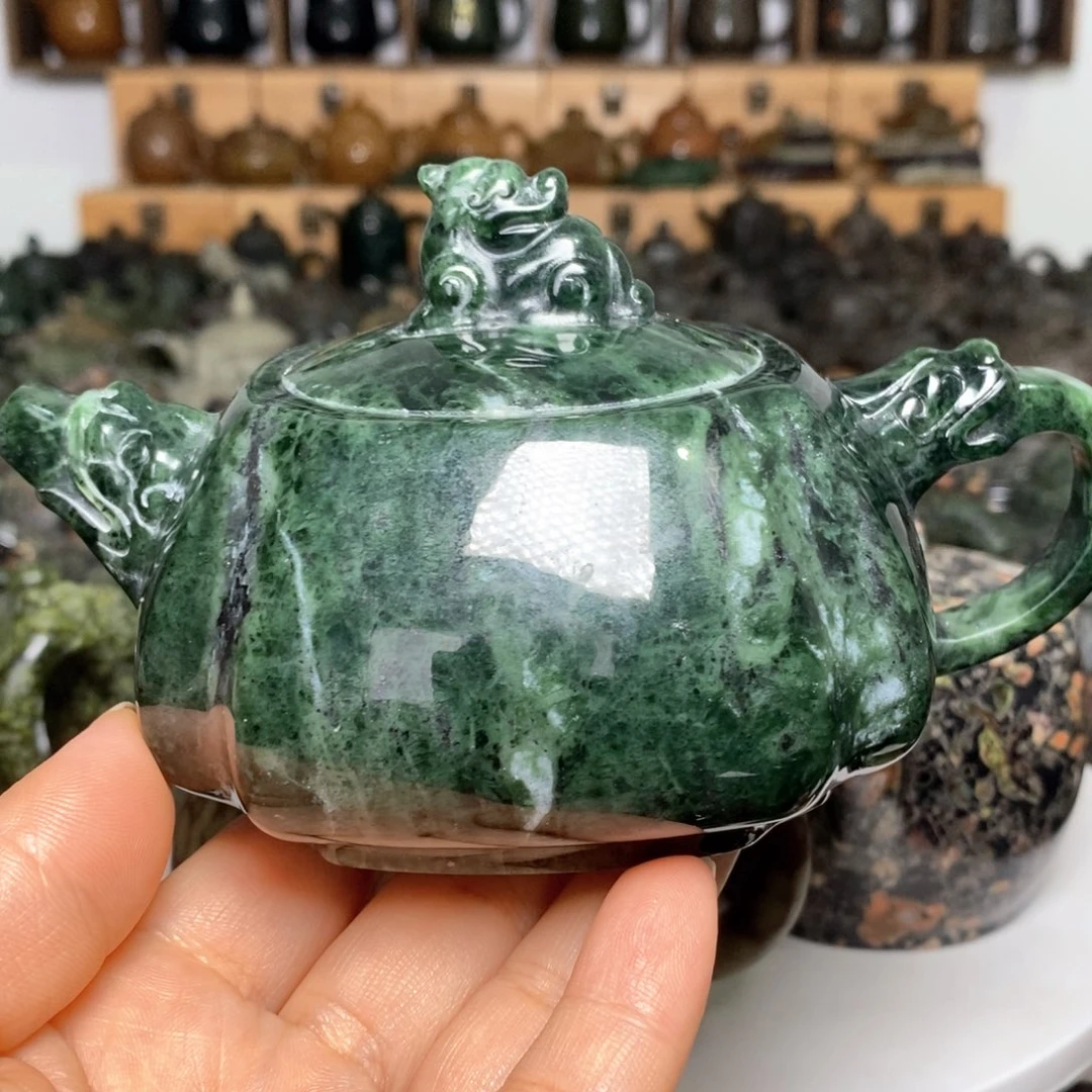 藏玉药王石福利款龙尊壶230cc