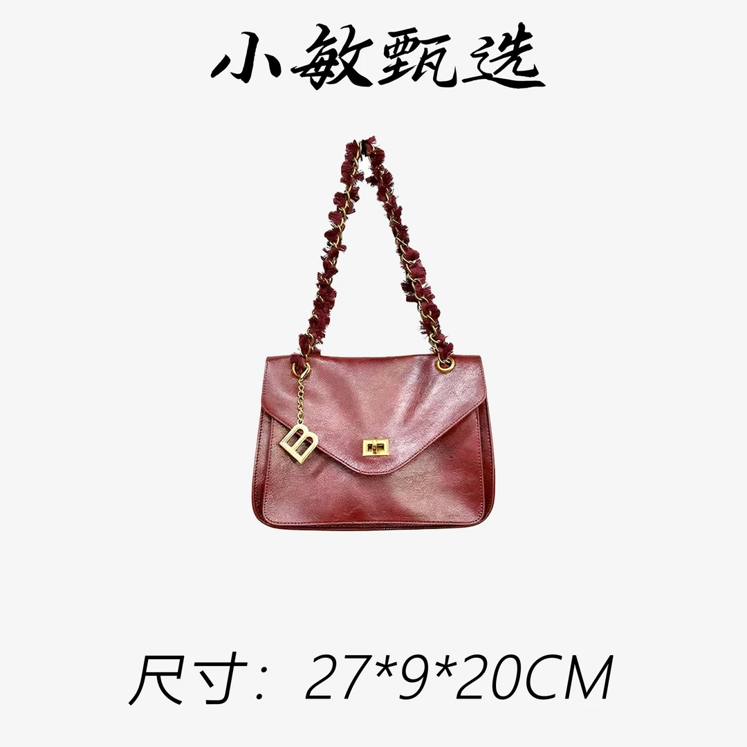 【小敏精选】渠道货SD-5652-葡萄酒简约大气新款女士手提包