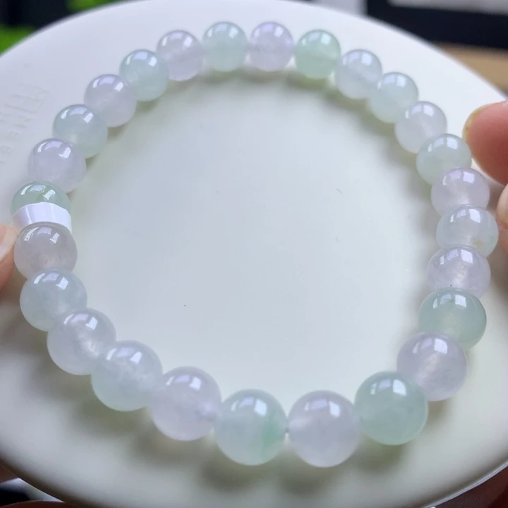 未镶嵌手串翡翠卡7