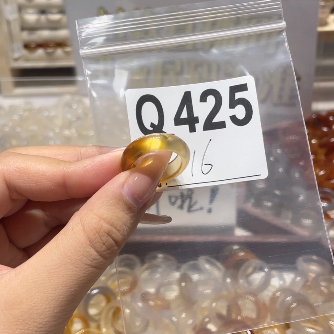 未镶嵌戒指玛瑙/玉髓425