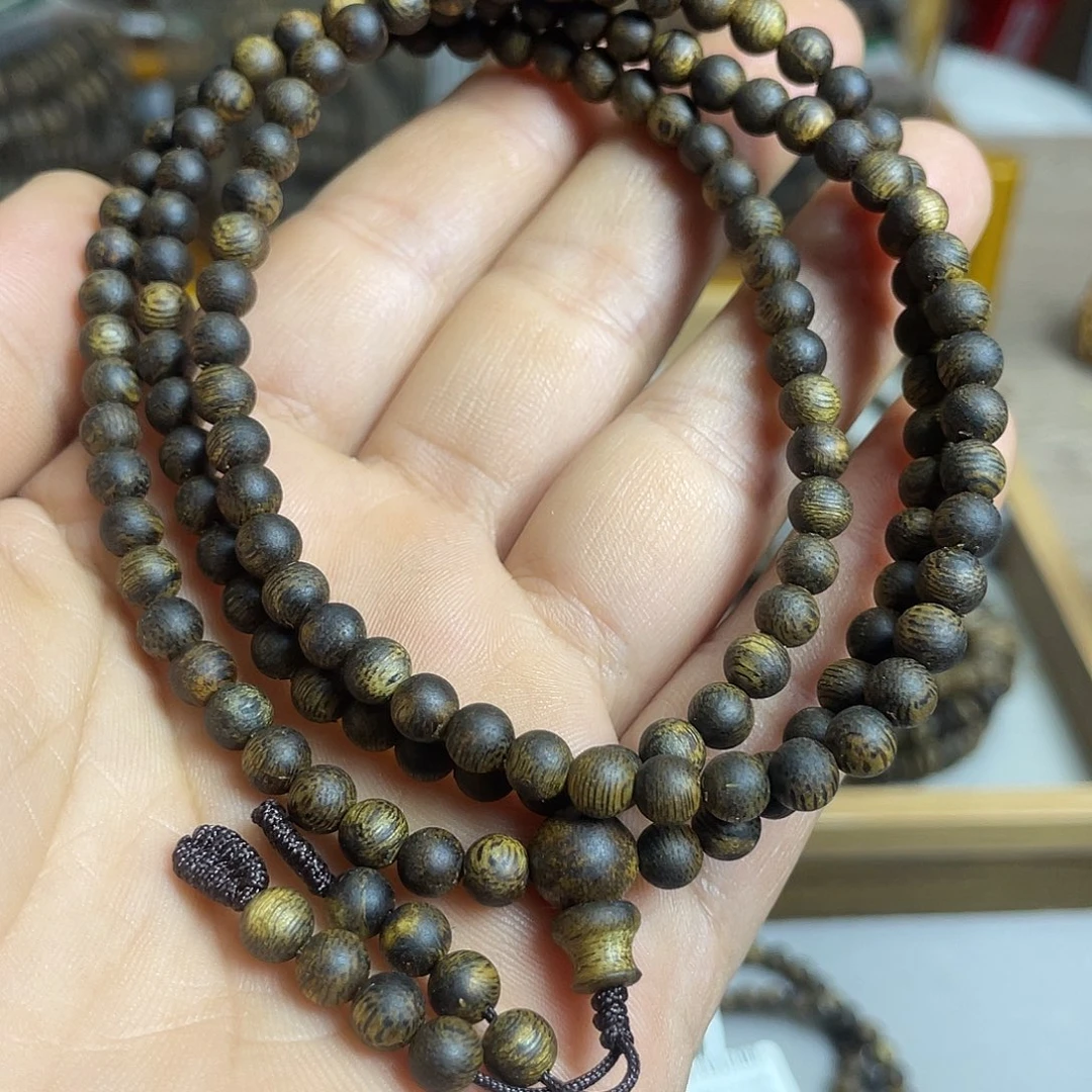 沉香碎屑沉香棋楠沉香多圈5毫米沉水浮