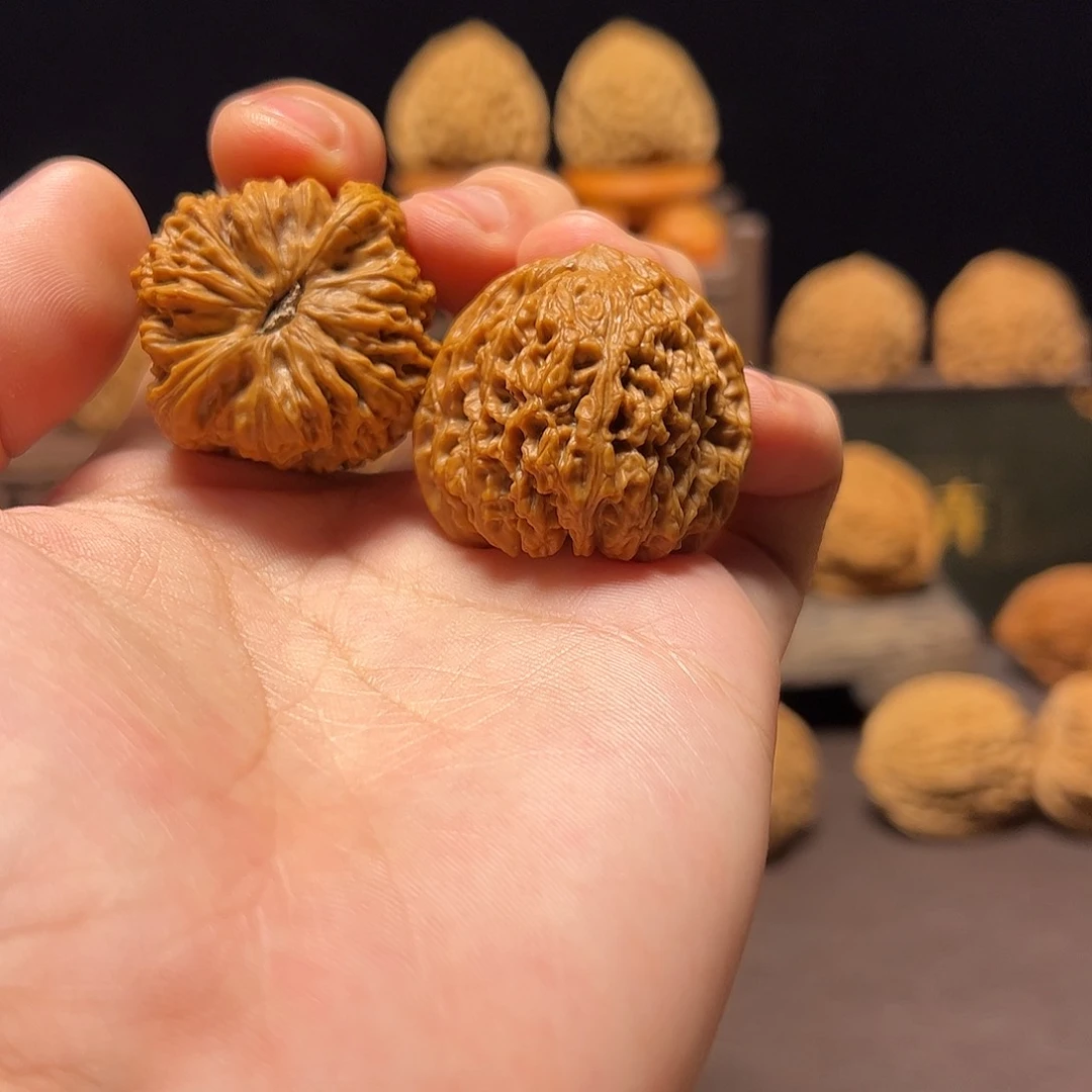 文玩核桃把件d**e墩子涿鹿南疆蚂蚁纹