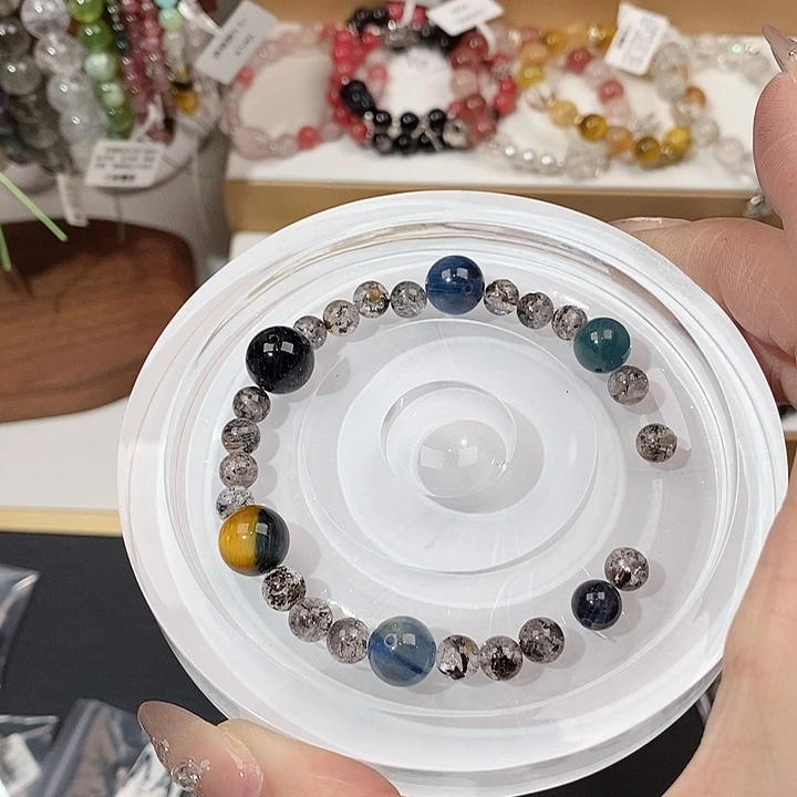 水晶手链未镶嵌微****花14.5