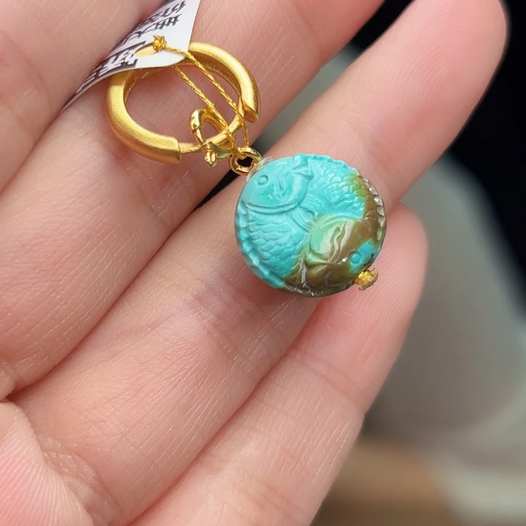 绿松石珠宝奇石未镶嵌