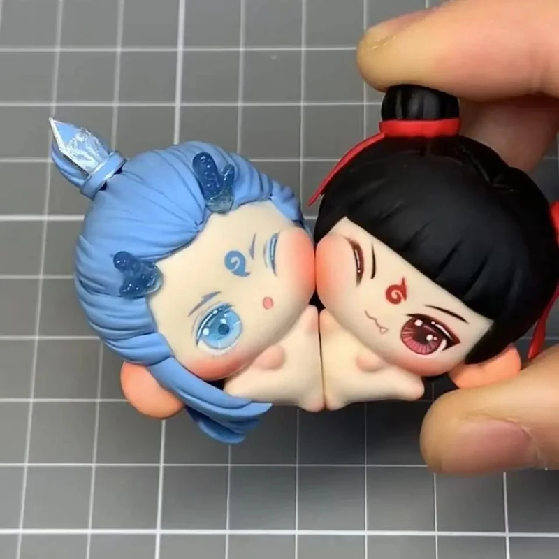 哪吒之魔童闹海2025新款磁吸哪吒敖丙贴贴摆件可爱挂件硅胶树脂卡