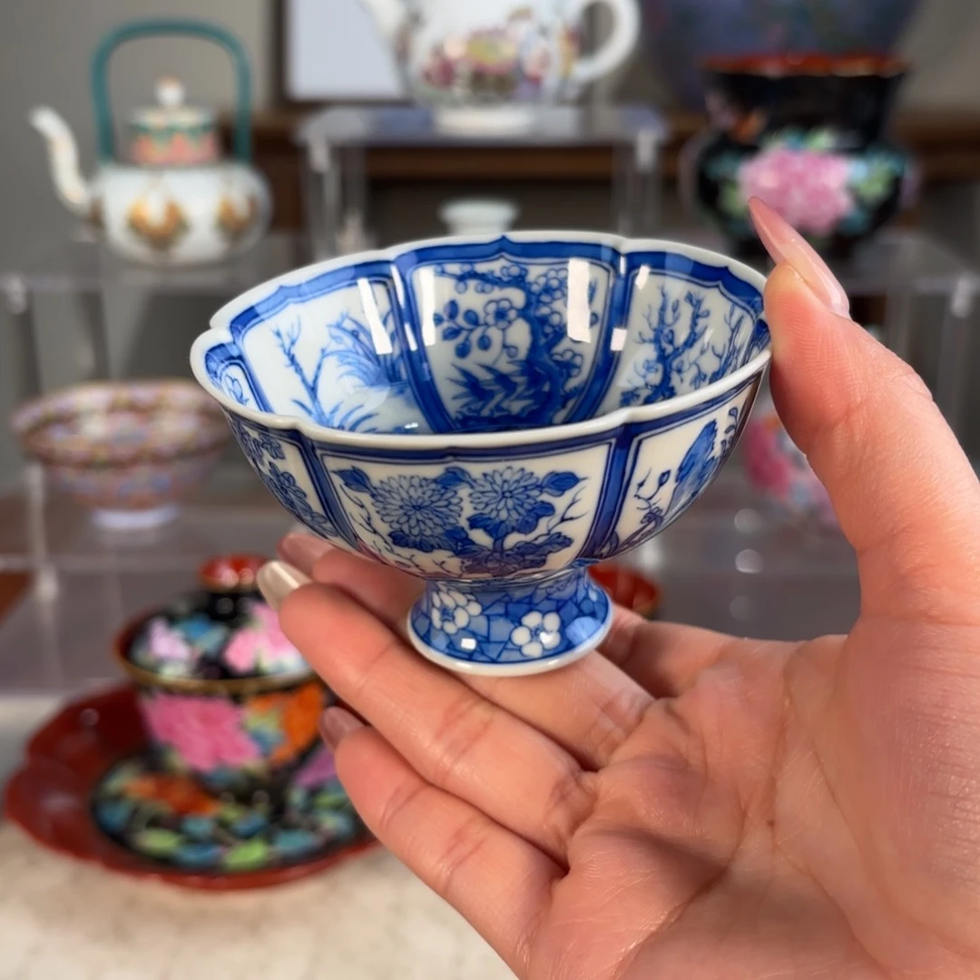 纯手工手绘 高端茶器