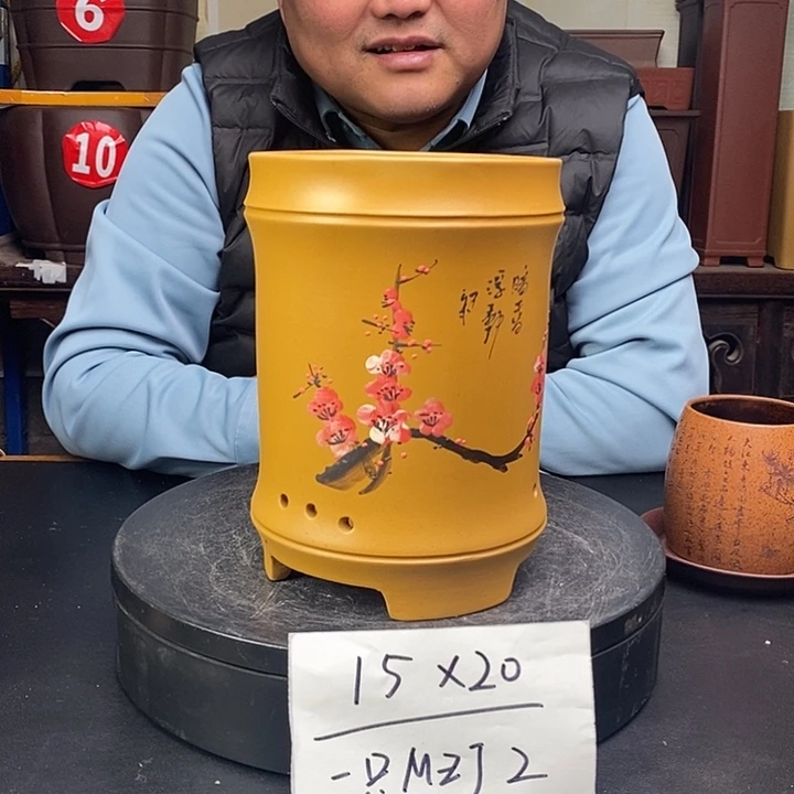 花盆紫砂货号一只MZJ2