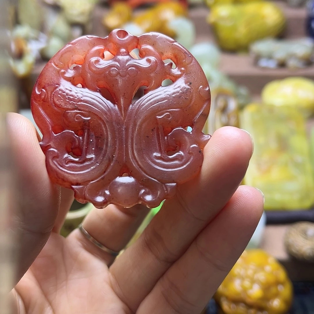 白玉菩提吊坠164。。