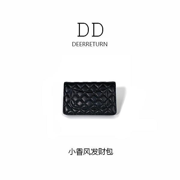 DD【黑金发财包woc】经典菱格时尚低奢轻奢经典时尚百搭气质手机包