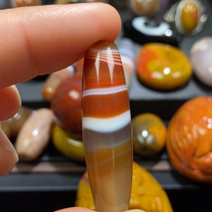 玛瑙/玉髓未镶嵌挂件