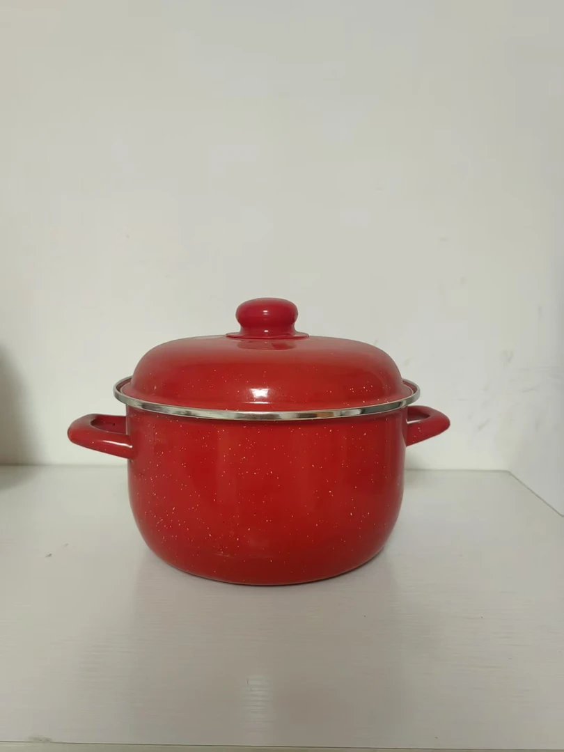 清库存搪瓷锅搪瓷盆双耳锅