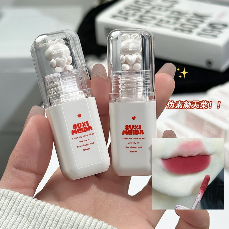 苏西美搭雾面唇釉丝绒哑光口红持久显白学生伪素颜推荐小众品牌