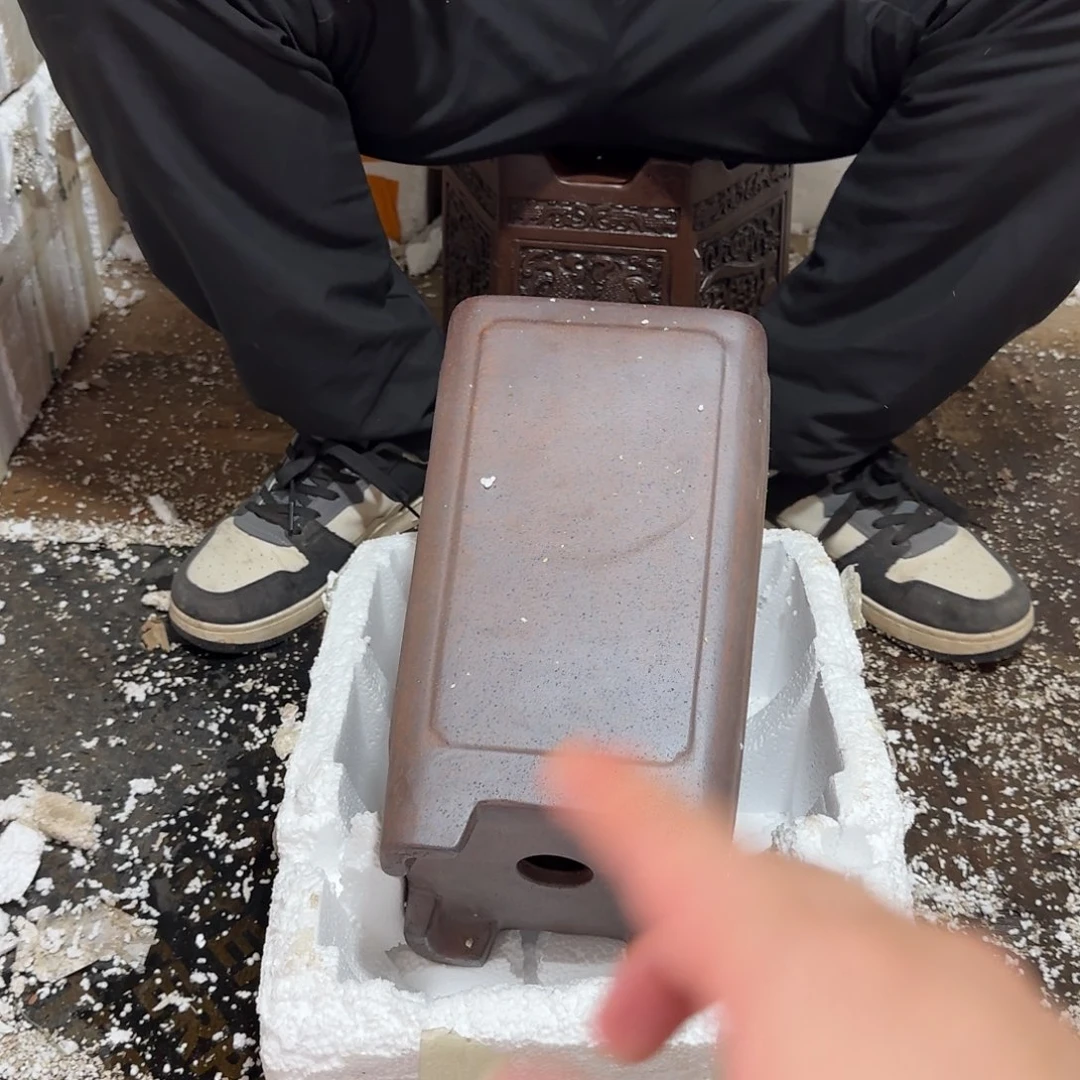 紫砂花盆口径18.30口径